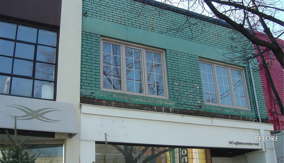 Eglinton, Toronto Store Building Restoration