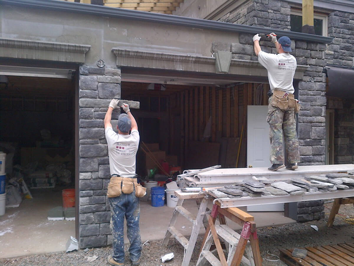Exterior Stone and Stucco - Mississauga Contractor