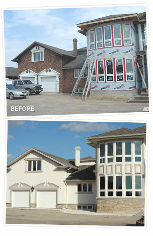 Stucco missisauga (Before-After)